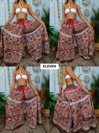 LUNA TIERED PANTS (GODDESS+)