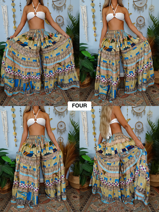 LUNA TIERED PANTS (TALL)