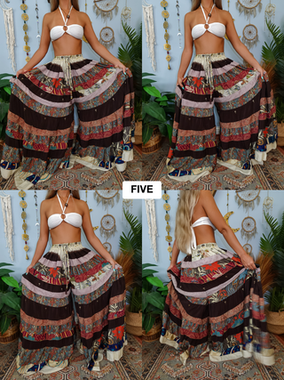 LUNA TIERED PANTS (GODDESS+)