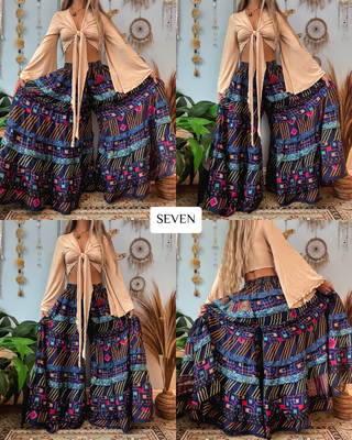 LUNA TIERED PANTS (SHORT)