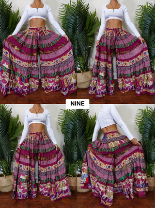 LUNA TIERED PANTS (REGULAR)
