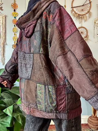 WOODLAND ZIP UP JACKET - EARTH