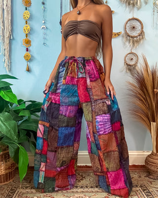 WOODLAND WIDE LEG TROUSERS