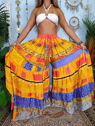 LUNA TIERED PANTS (REGULAR)
