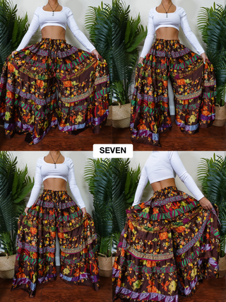 LUNA TIERED PANTS (REGULAR)