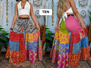 MAIA TIERED PANTS (REGULAR)