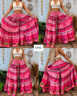 LUNA TIERED PANTS (SHORT)