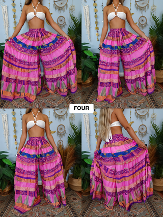 LUNA TIERED PANTS (TALL)