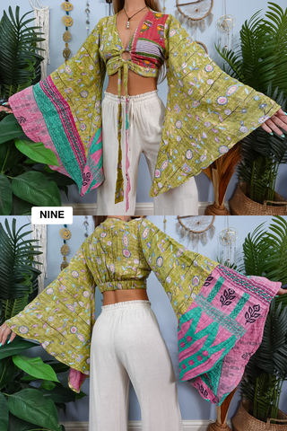 MAIA O-RING BELL SLEEVE TOP