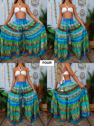 LUNA TIERED PANTS (SHORT)