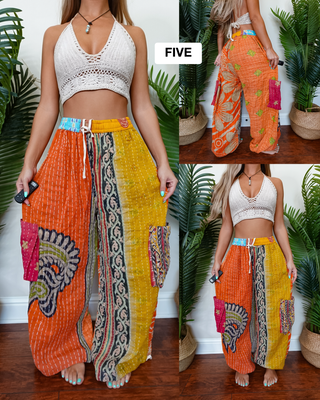 MAIA CONVERTIBLE STRAIGHT LEG / HAREM TROUSERS (SHORT)