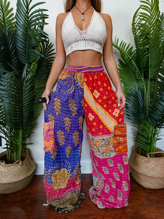 MAIA CONVERTIBLE STRAIGHT LEG / HAREM TROUSERS (TALL)
