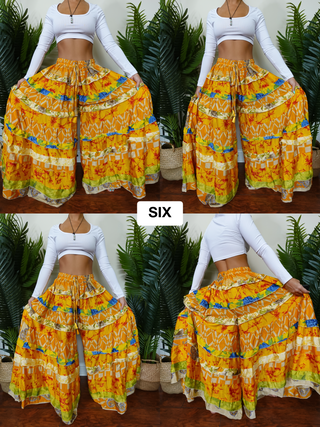 LUNA TIERED PANTS (SHORT)