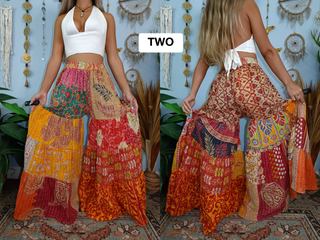 MAIA TIERED PANTS (REGULAR)