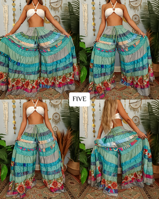 LUNA TIERED PANTS (regular)