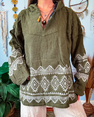 FINNEGAN HOODIE - OLIVE