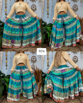 LUNA TIERED PANTS (SHORT)