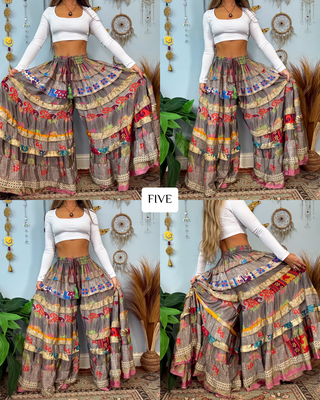 LUNA TIERED PANTS (SHORT)