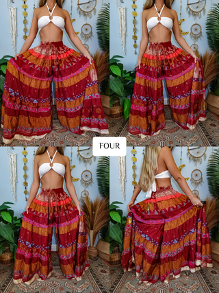 LUNA TIERED PANTS (SHORT)