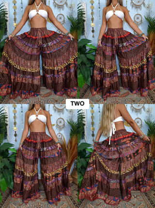 LUNA TIERED PANTS (REGULAR)