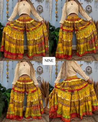 LUNA TIERED PANTS (SHORT)