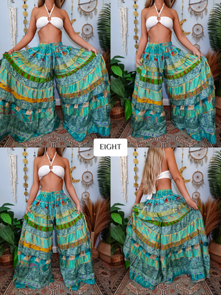 LUNA TIERED PANTS (REGULAR)