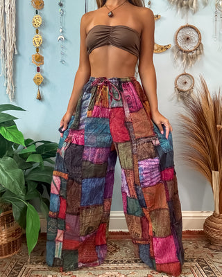 WOODLAND WIDE LEG TROUSERS