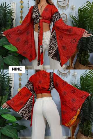 MAIA O-RING BELL SLEEVE TOP