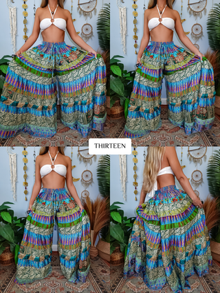 LUNA TIERED PANTS (REGULAR)