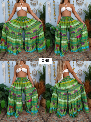 LUNA TIERED PANTS (REGULAR)