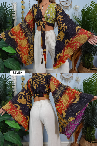 MAIA O-RING BELL SLEEVE TOP