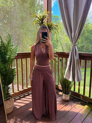 DAWN WIDE LEG TROUSERS