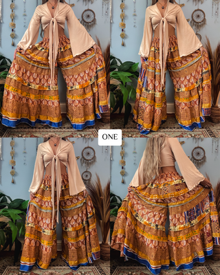 LUNA TIERED PANTS (SHORT)