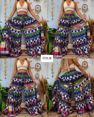 LUNA TIERED PANTS (TALL)
