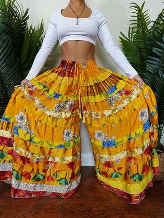LUNA TIERED PANTS (SHORT)
