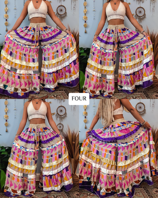 LUNA TIERED PANTS