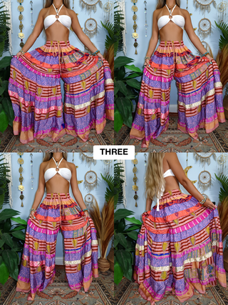 LUNA TIERED PANTS (REGULAR)