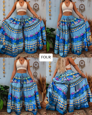 LUNA TIERED PANTS (SHORT)