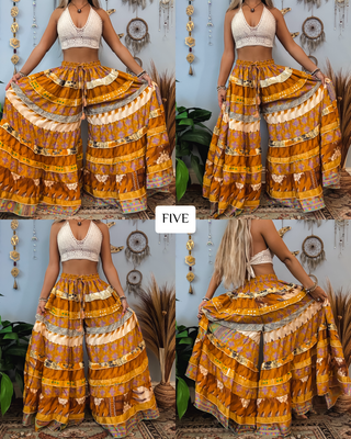 LUNA TIERED PANTS (SHORT)