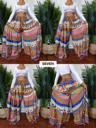 LUNA TIERED PANTS (TALL)