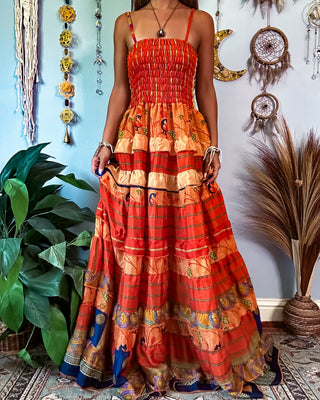 LUNA TIERED DRESS