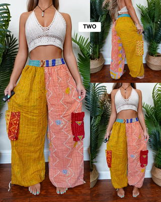 MAIA CONVERTIBLE STRAIGHT LEG / HAREM TROUSERS (SHORT)