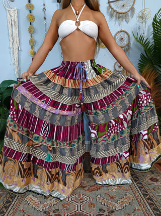 LUNA TIERED PANTS (SHORT)