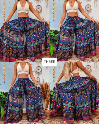 LUNA TIERED PANTS (SHORT)