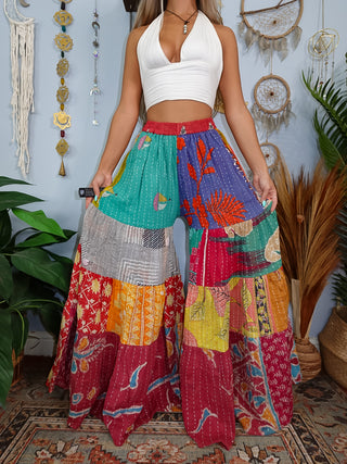 MAIA TIERED PANTS (TALL)