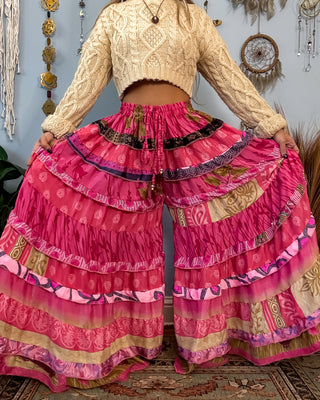 LUNA TIERED PANTS (SHORT)