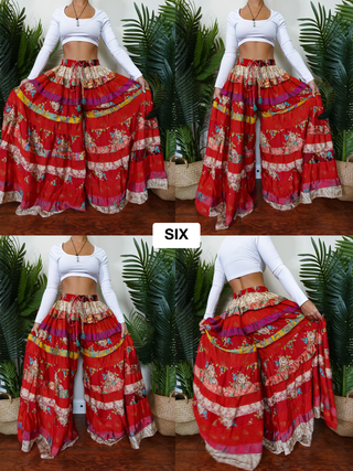 LUNA TIERED PANTS (TALL)