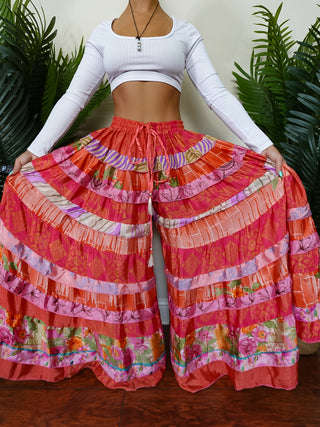 LUNA TIERED PANTS (SHORT)