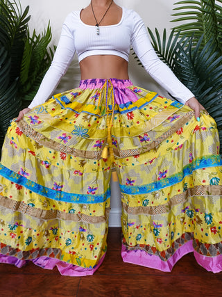 LUNA TIERED PANTS (GODDESS+)