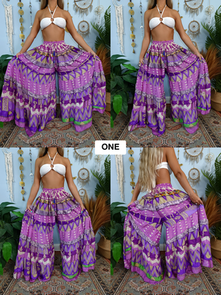LUNA TIERED PANTS (REGULAR)